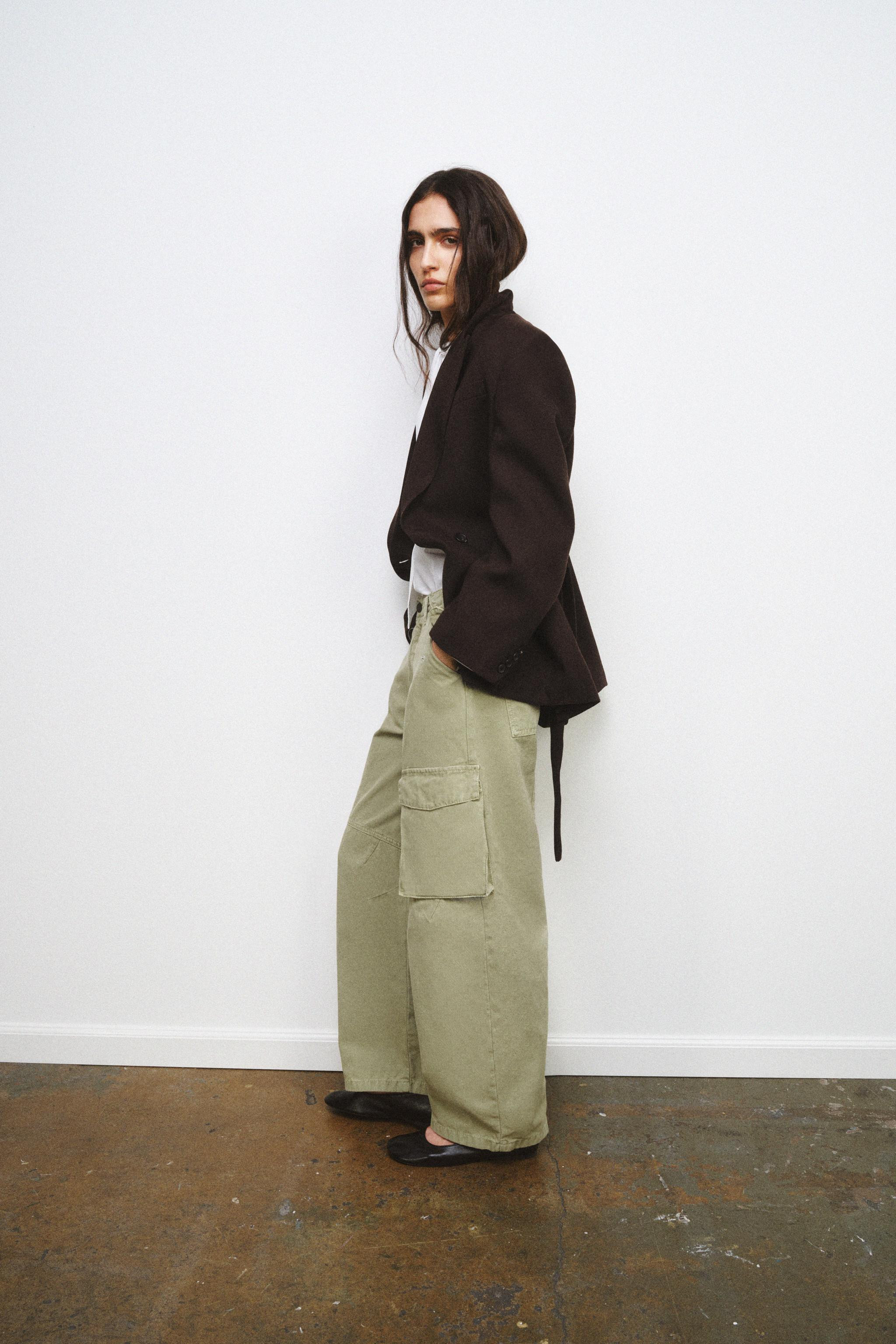 ZW COLLECTION CARGO PANTS | Zara US