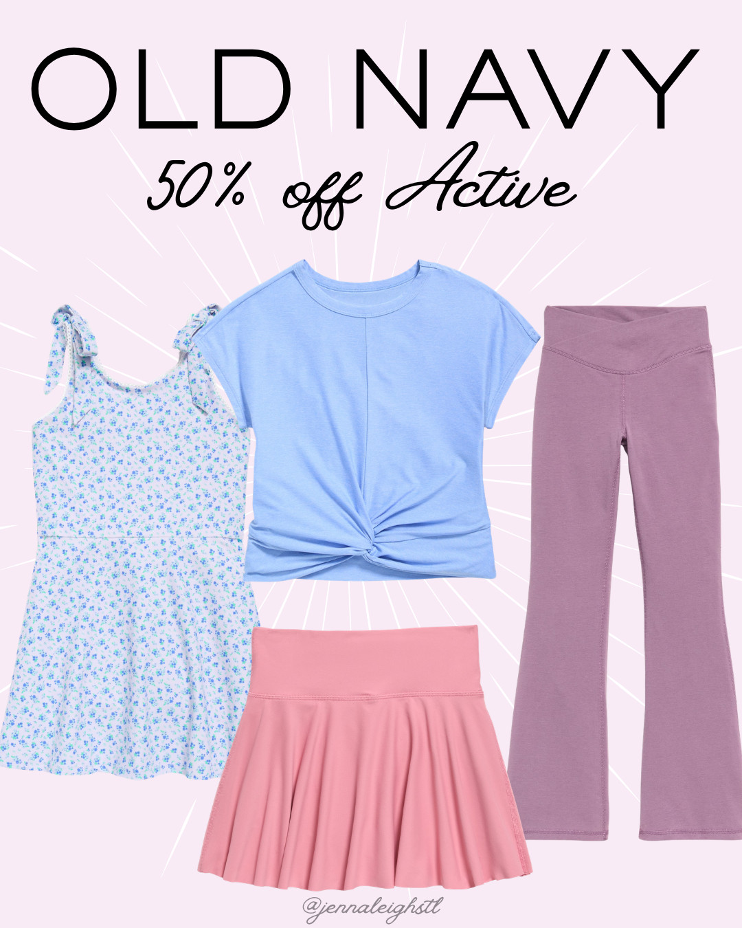 Last day to save 50% on activewear for the family. So many good basics for the girls you can mix and match all summer. 

 #LTKActive #LTKSaleAlert #LTKKids