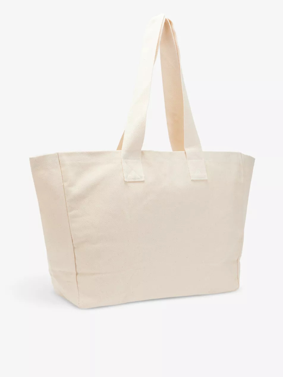 Varsity cotton-canvas tote bag | Selfridges