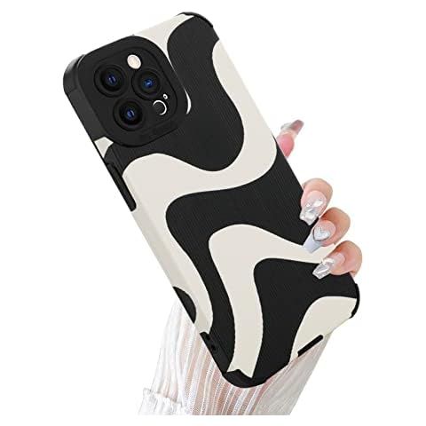MZELQ for iPhone 13 Pro Max Case, Cute Pattern Wave iPhone 13 Pro Max Case, Screen Protector Came... | Amazon (US)