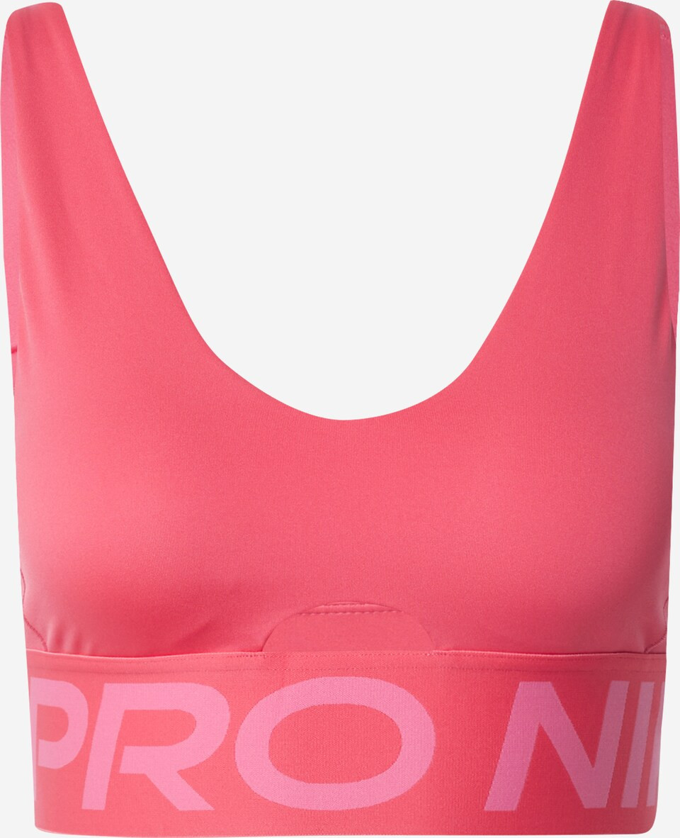 NIKE Bustier Sport bh 'INDY PLUNGE ' in Pink | ABOUT YOU | ABOUT YOU NL