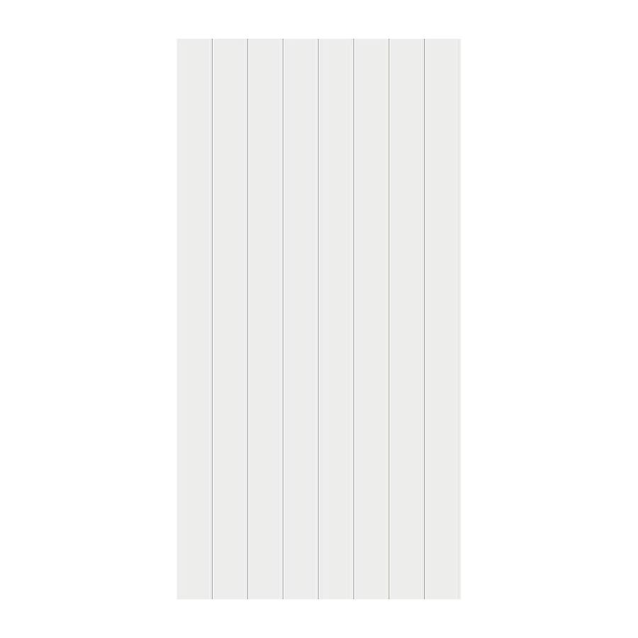 Style Selections 96-in x 48-in Smooth White MDF Wainscot Wall Panel | Lowe's