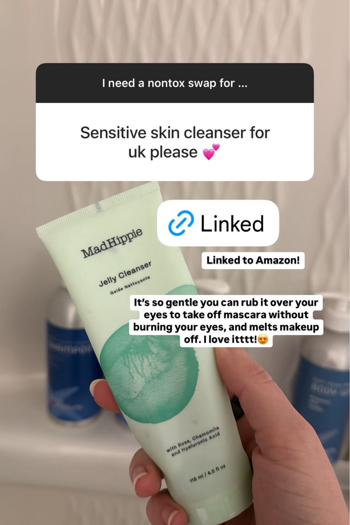 Clean face wash, safe for sensitive skin, and ships globally!

#LTKFitness #LTKBeauty #LTKActive