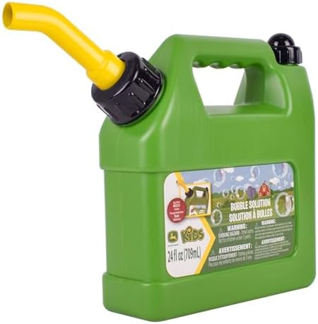 John Deere Bubble Can 24oz Bubble Bottle with Pouring Spout, Outdoor Summer Fun, Bubble Refill | Amazon (US)