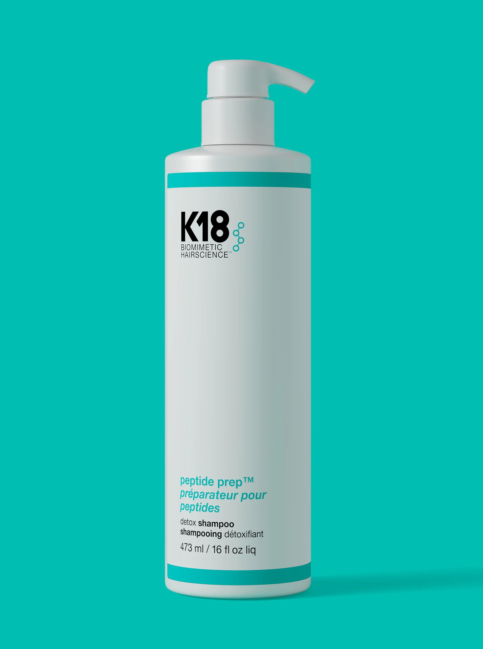 Jumbo PEPTIDE PREP™ detox shampoo | K18 Hair