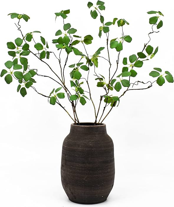 2 ramas artificiales con hojas, plantas artificiales de 33.5 pulgadas para interiores, plantas ar... | Amazon (US)