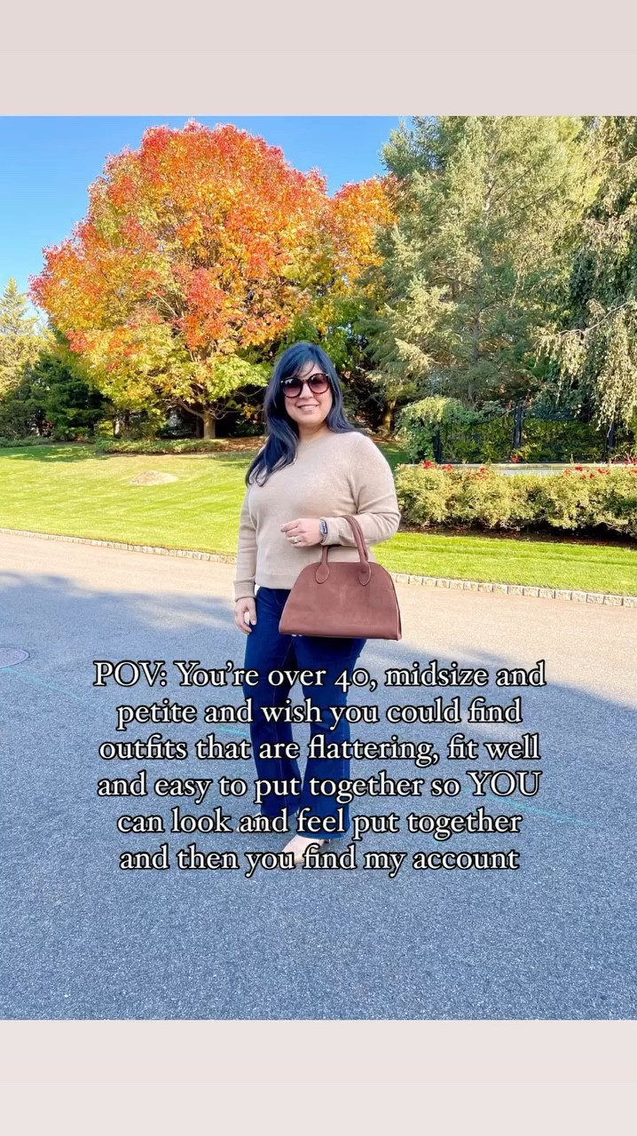 J. Crew cashmere crewneck sweaters on sale for under $100! Such a timeless classic wardrobe staple you can wear for years to come and a really nice gift for the holidays. 

Fall outfit with jeans. J. Crew crewneck cashmere sweater size large. Wit and Wisdom bootcut jeans size 12 petite. Sam Edelman slingback heels true to size. Amazon brown suede bag and sunglasses. Electric Picks necklace. Loft plaid blazer size 12 petite. Easy outfit to put together for workwear or casual wear! 

#LTKGiftGuide #LTKCyberWeek #LTKSeasonal