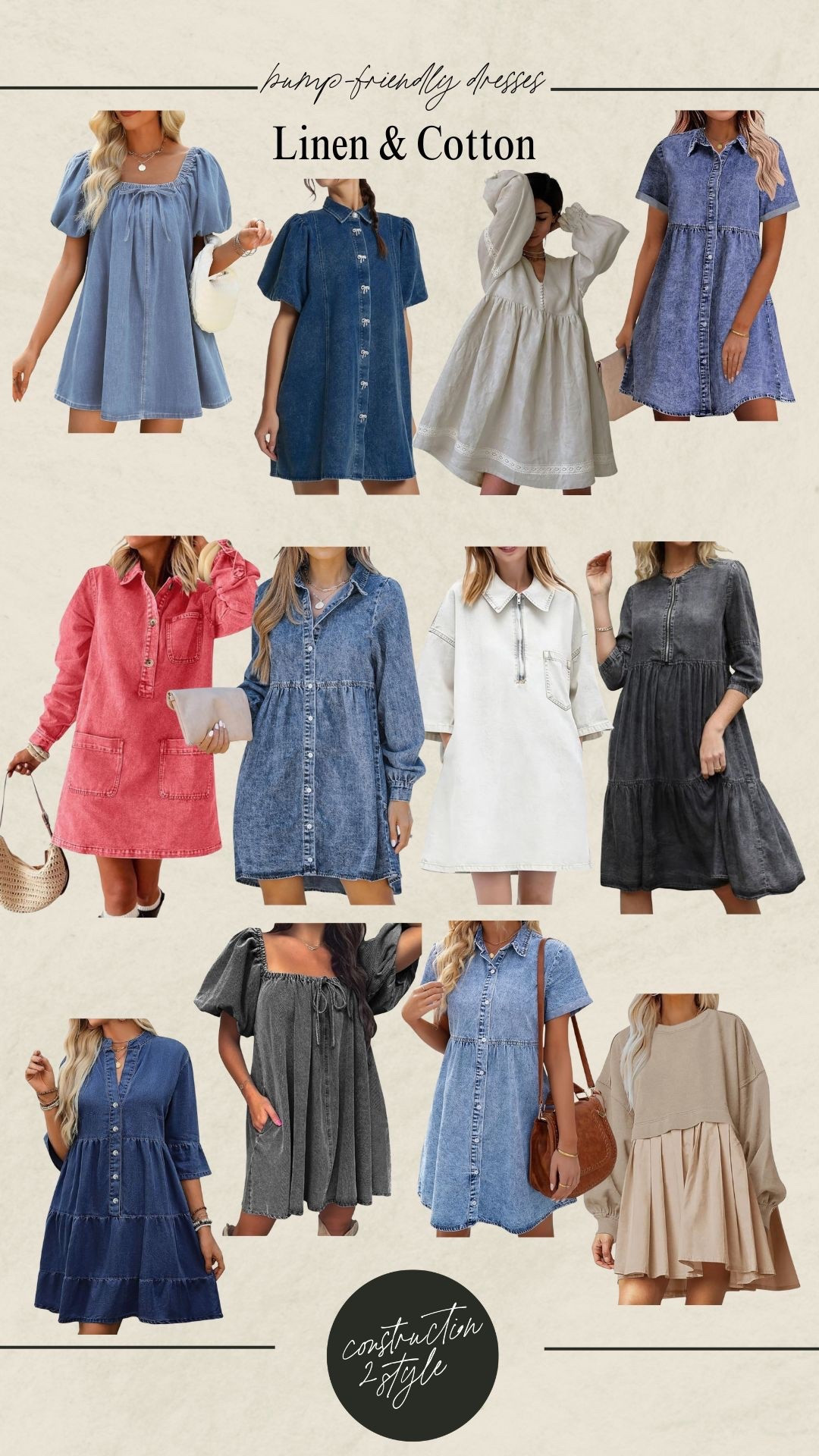 Bump friendly dresses: spring 2026! 

#LTKmomlife #LTKBump