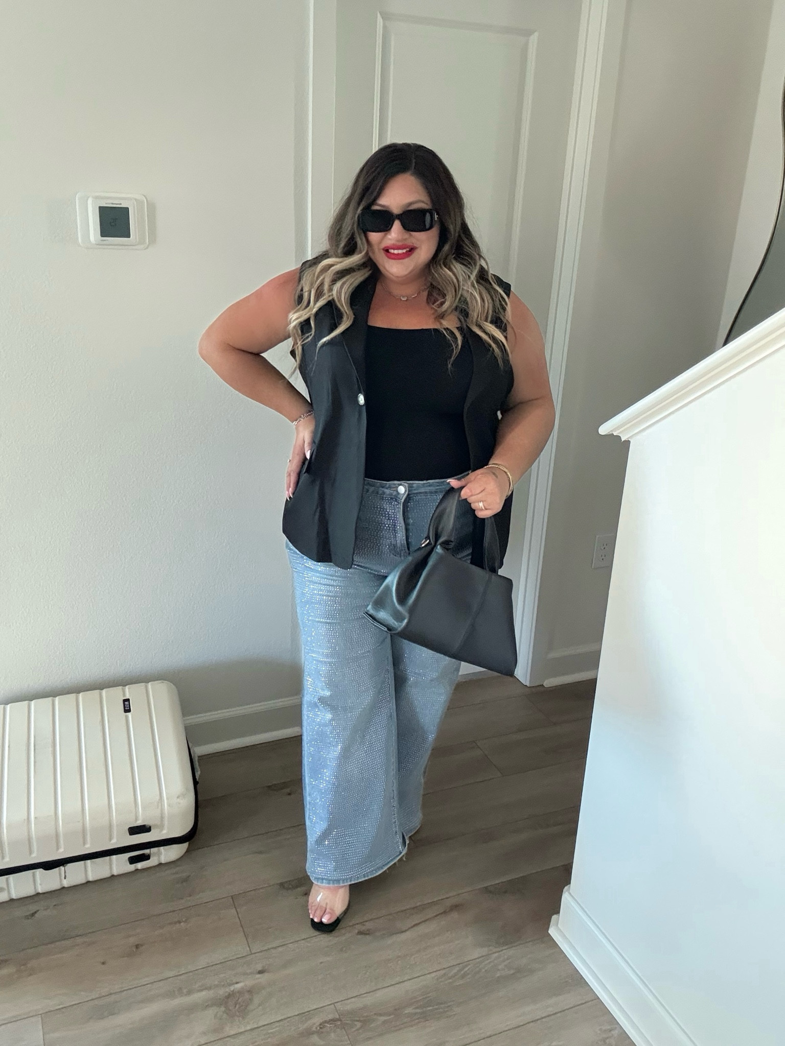 When in doubt, rhinestone denim! ✨✨

#LTKBeauty #LTKMidsize #LTKPlusSize