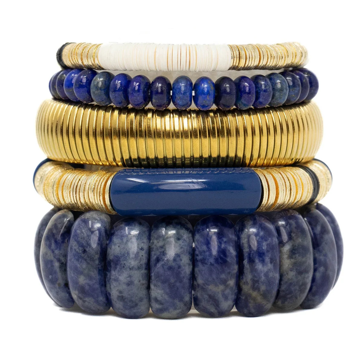 Navy + White Stack | Allie + Bess