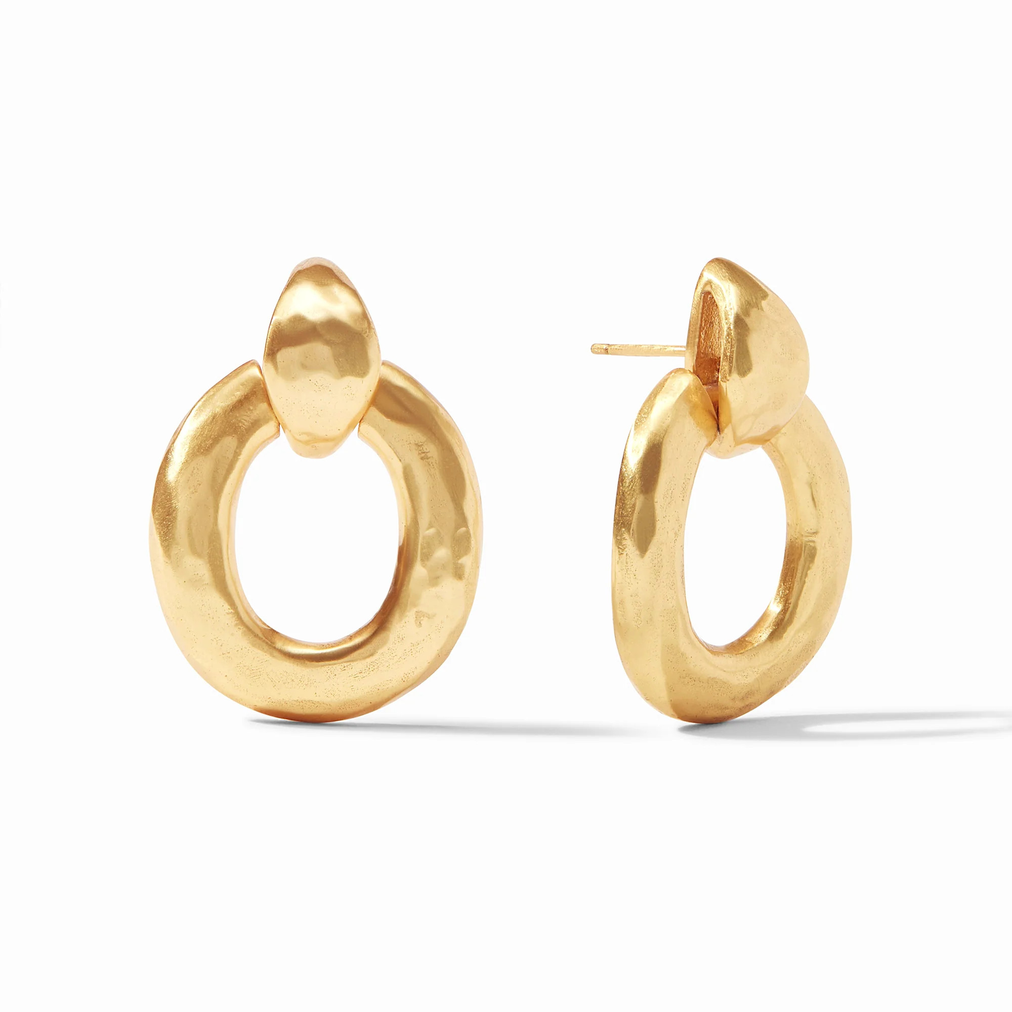 Palermo Gold Doorknocker Earring | Julie Vos | Julie Vos