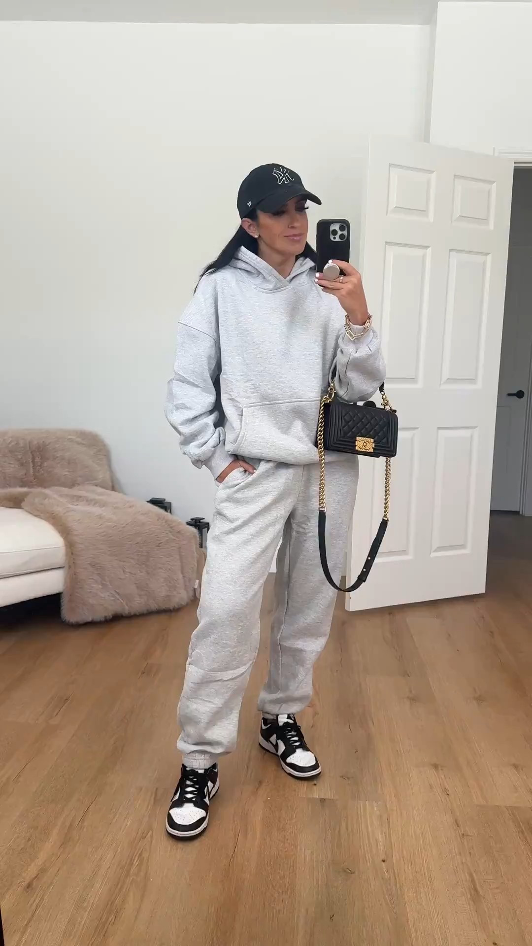 Sweatshirt Jogger set wearing size medium.