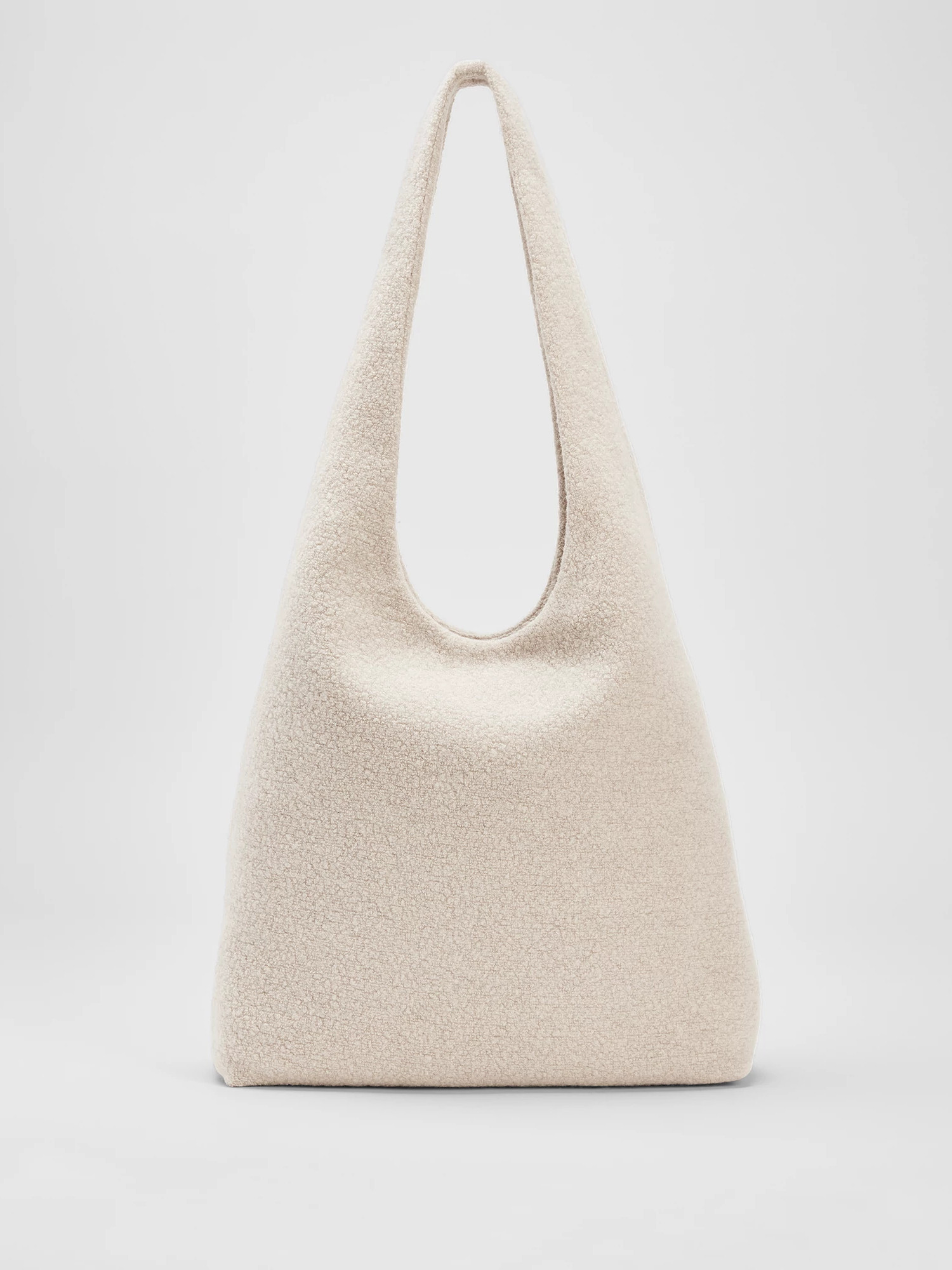 Boucle Wool Knit Shopper Tote | Eileen Fisher