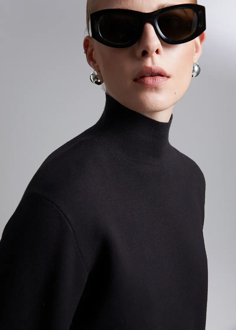 Boxy Turtleneck Knit Jumper | & Other Stories (EU + UK)
