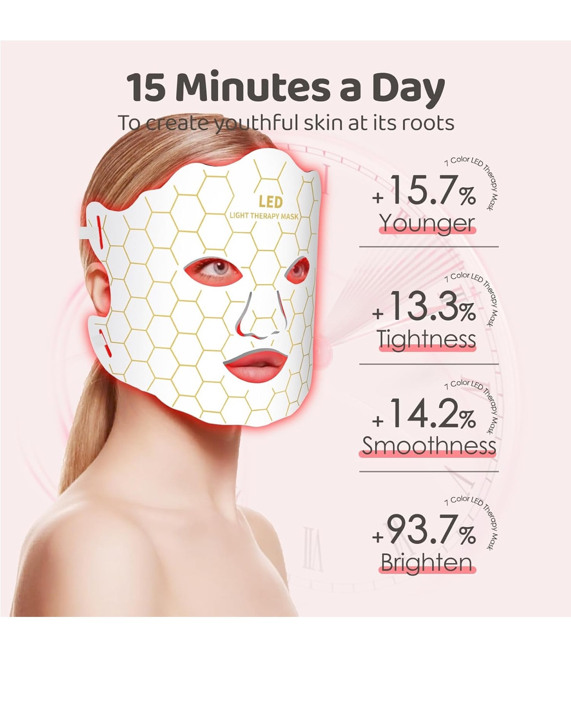 LED Face Mask LED light therapy 

We love this LED light mask that has 7 different lights.

Currently on sale for Amazon day deals.

Amazon deals/LED light  face mask/Beauty products 

#LTKBeauty #LTKFindsUnder100 #LTKSaleAlert