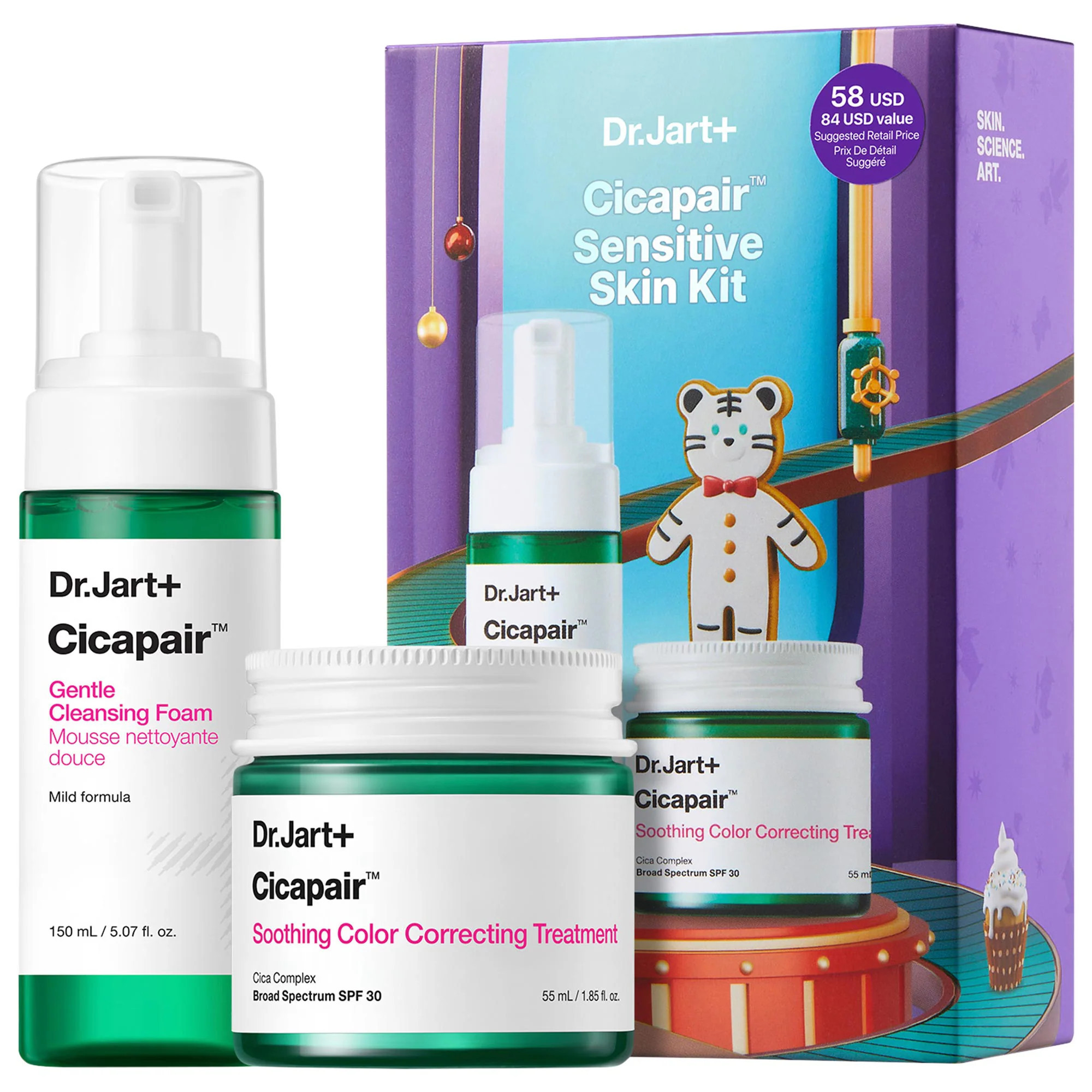 Dr. Jart+ Cicapair Sensitive Skin Gift Set for Redness and Barrier Repair | Sephora (US)