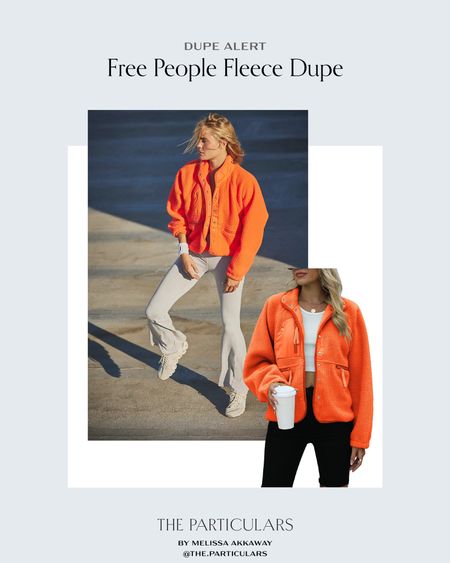 Free People fleece jacket dupe for $45! 

Free people, dupes, Amazon finds, Amazon dupes, designer dupes, athletic wear, athleisure, casual style, comfy style, workout outfit, fitness style, jacket finds, spring jacket, fleece jacket

#LTKfit #LTKunder50 #LTKstyletip