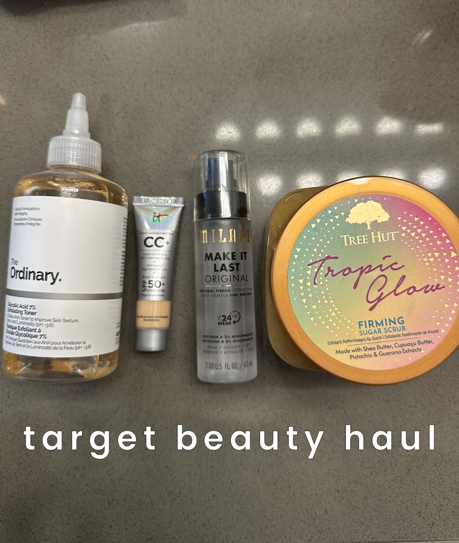 Trying a few new things lately- the ordinary toner and setting spray have been new additions. The small foundation is a lighter color to cover me during the cold months😂 the scrub I am trying to remind myself that exfoliating is not a treat yourself activity. 

#LTKBeauty #LTKmomlife #LTKselfcare