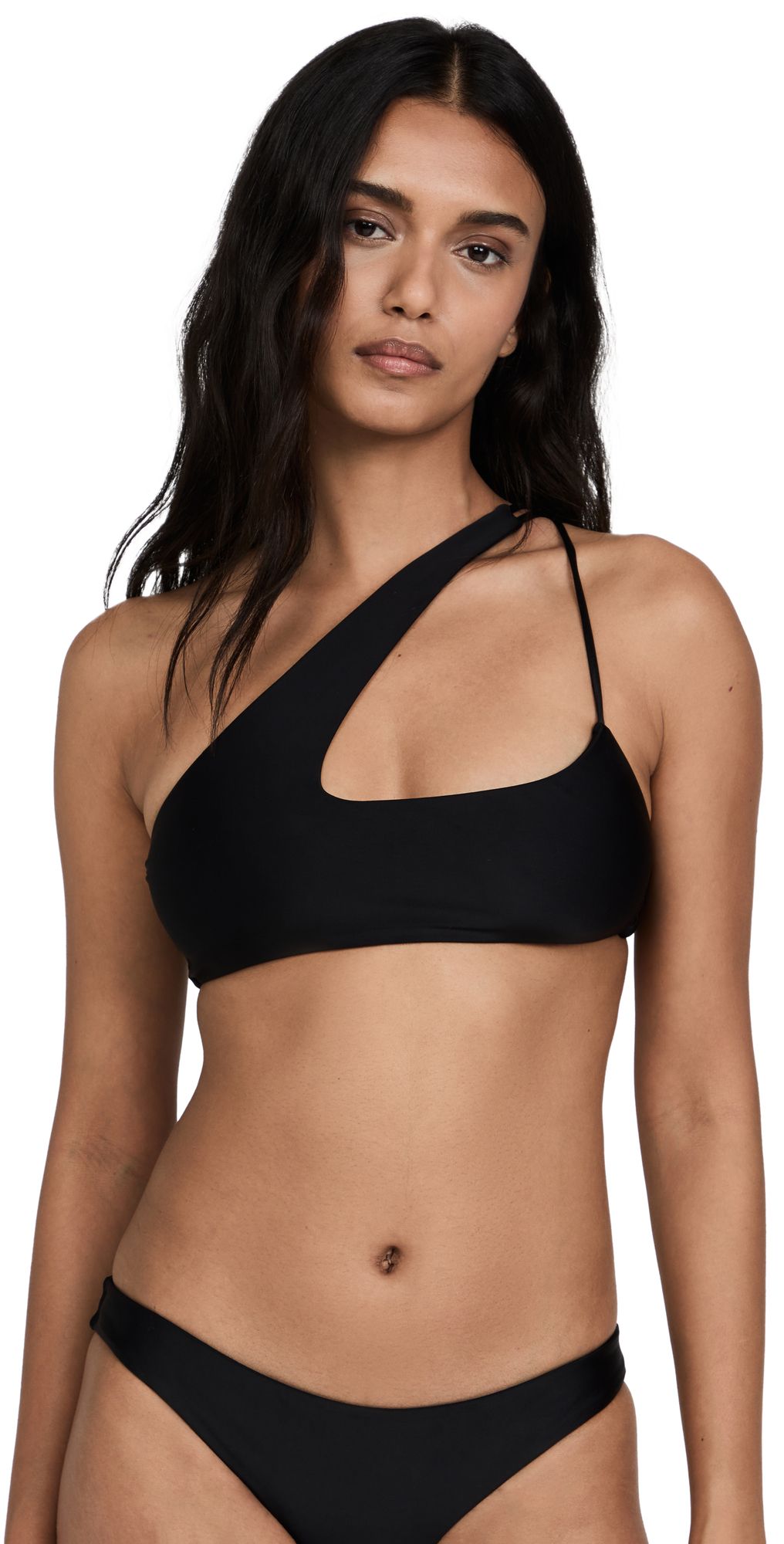 MIKOH Queensland Cross Shoulder Bikini Top | Shopbop