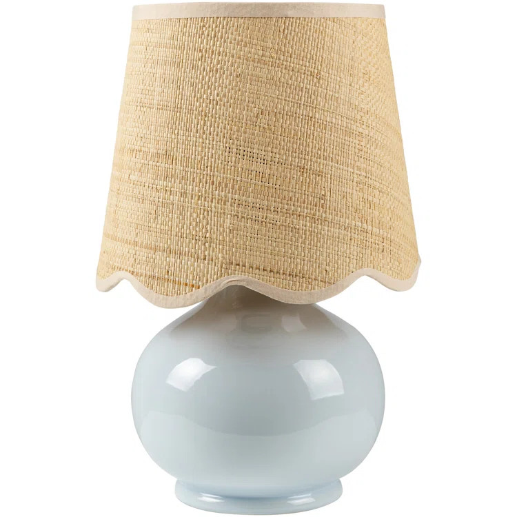 Birch Lane™ Momsen Scallop Shade Lamp | Birch Lane | Birch Lane