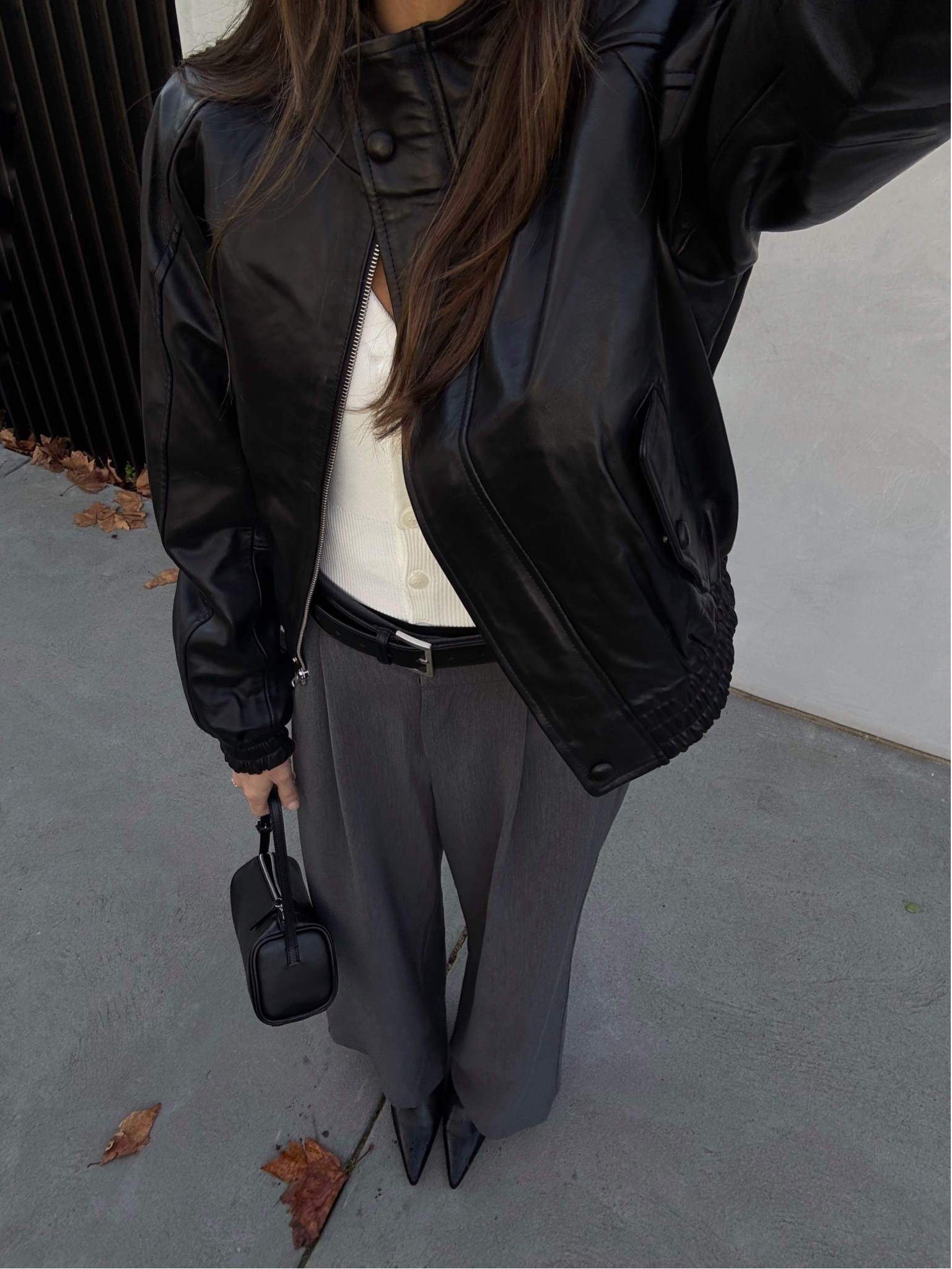 Leather jacket all day every day
Bag is the esme bag from alias mae 

#LTKwinter #LTKautumn #LTKaustralia