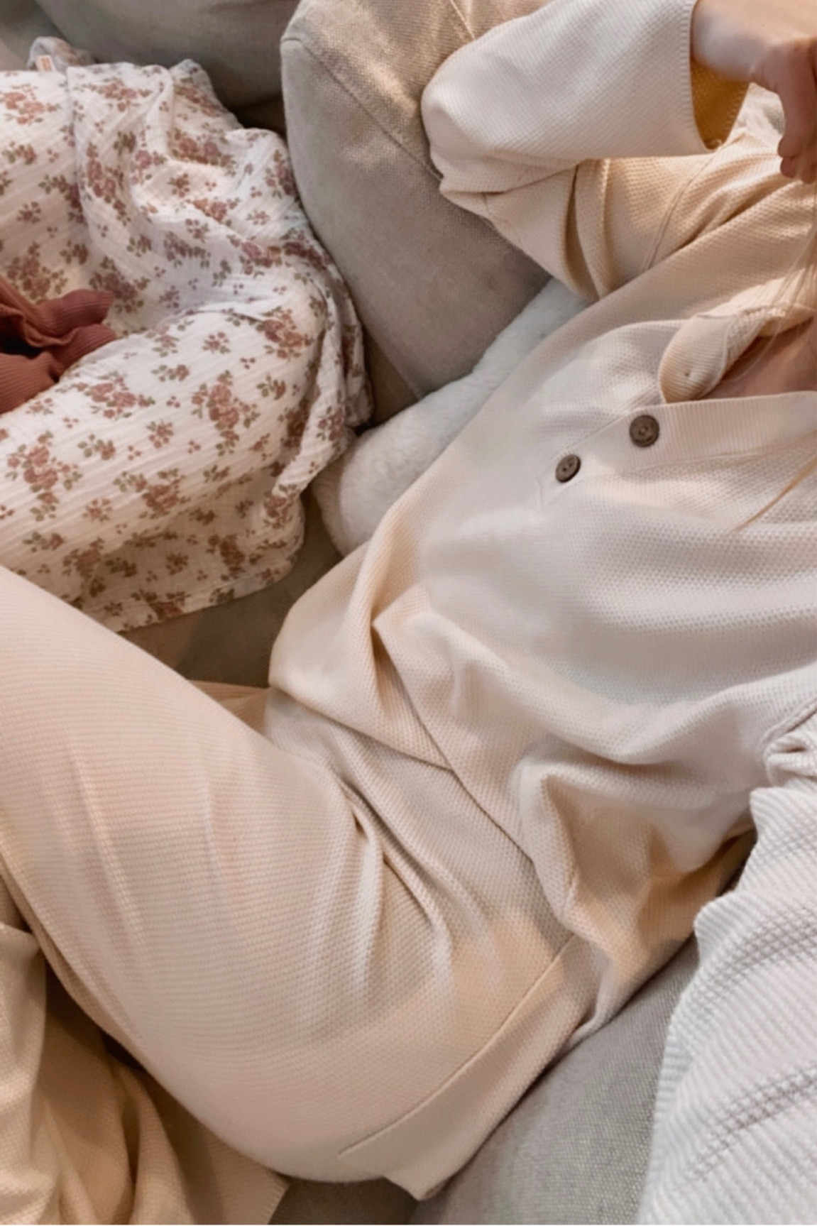 amazon set in beige!  I’m wearing a small.  It  shrinks in the dryer so be careful!  

#LTKFind #LTKunder100