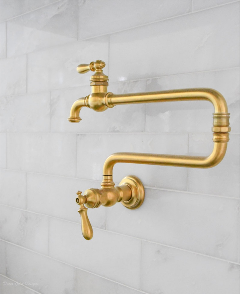 Brass pot filler 