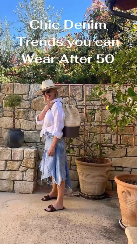 Denim Trends Women Over 50 can Wear Confidentl

#denimskirt #denimjacket #widelegdenim

#LTKOver40 #LTKStyleTip
