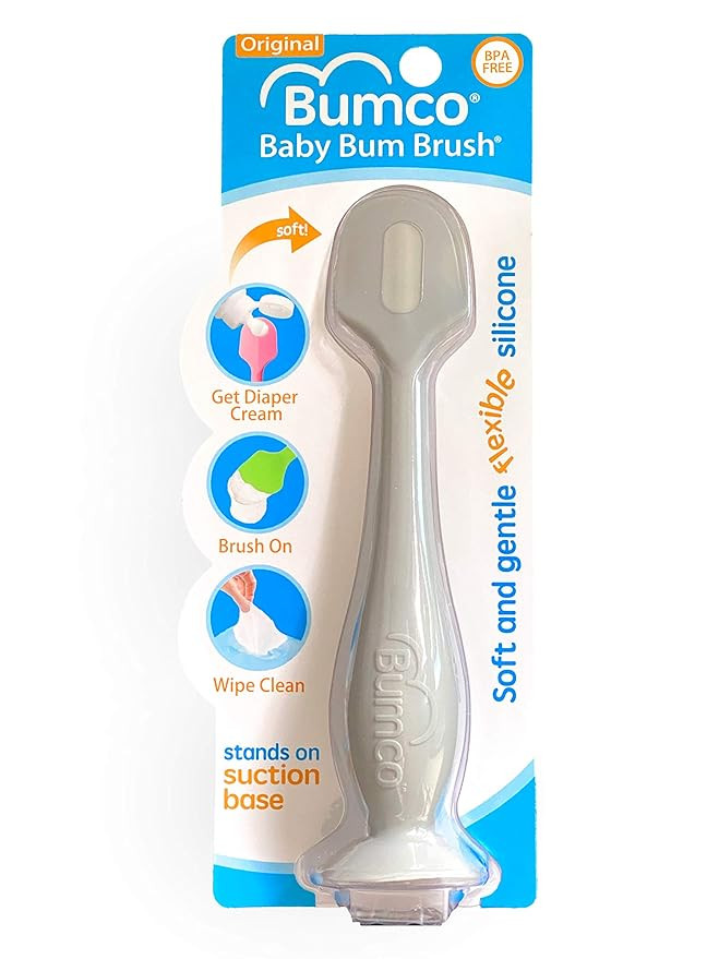 Baby Bum Brush, Original Diaper Rash Cream Applicator, Soft Flexible Silicone Brush, Unique Gift ... | Amazon (US)