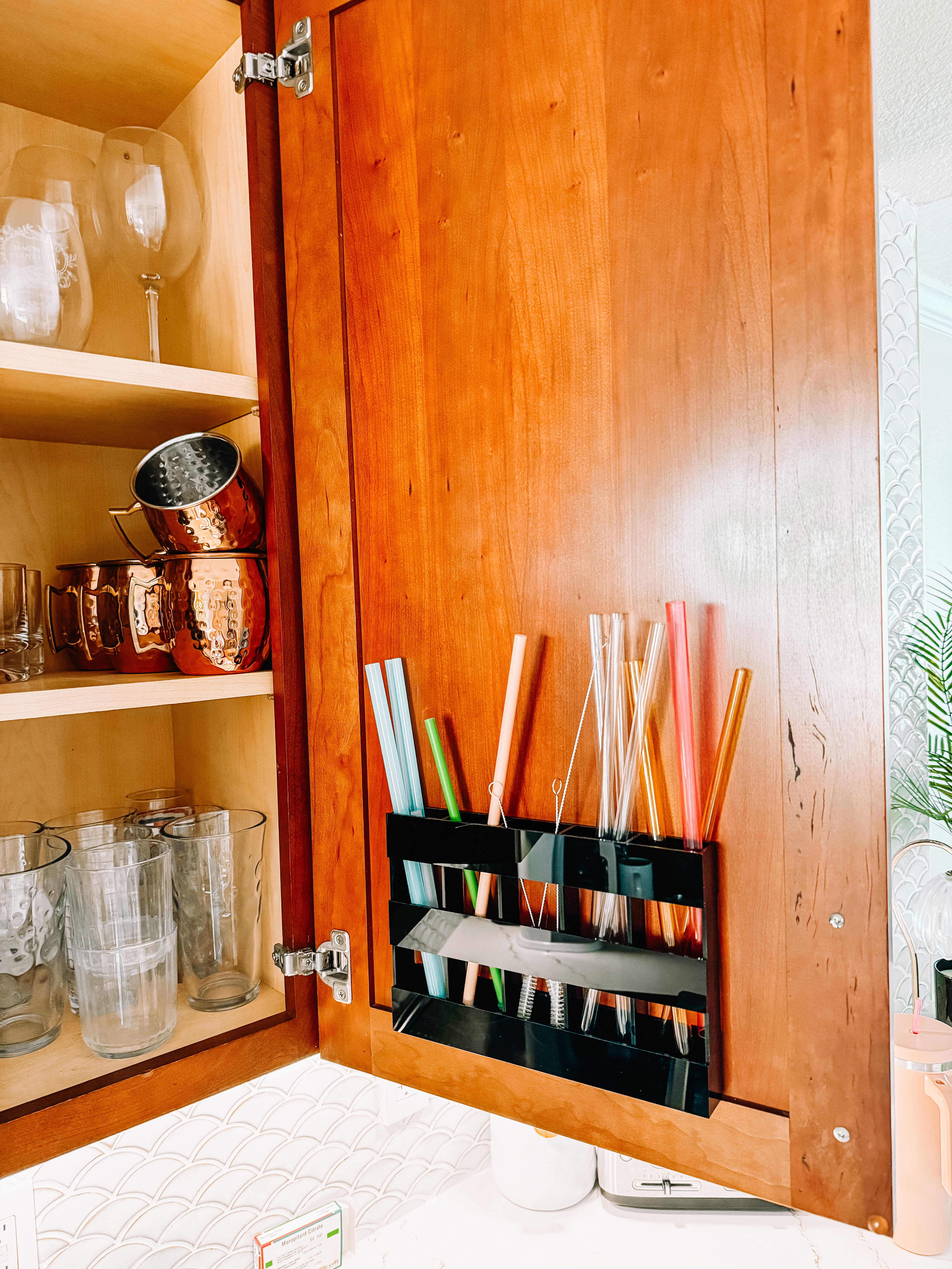  ✨Organized & out of sight!✨ This tumbler straw holder has been a game changer for my kitchen. No more digging through drawers — all my straws + cleaners are easy to grab and tucked neatly inside the cabinet. Perfect little Amazon find for keeping the counters clutter-free! 🥤💗

 

#LTKSaleAlert #LTKFindsUnder50 #LTKHome