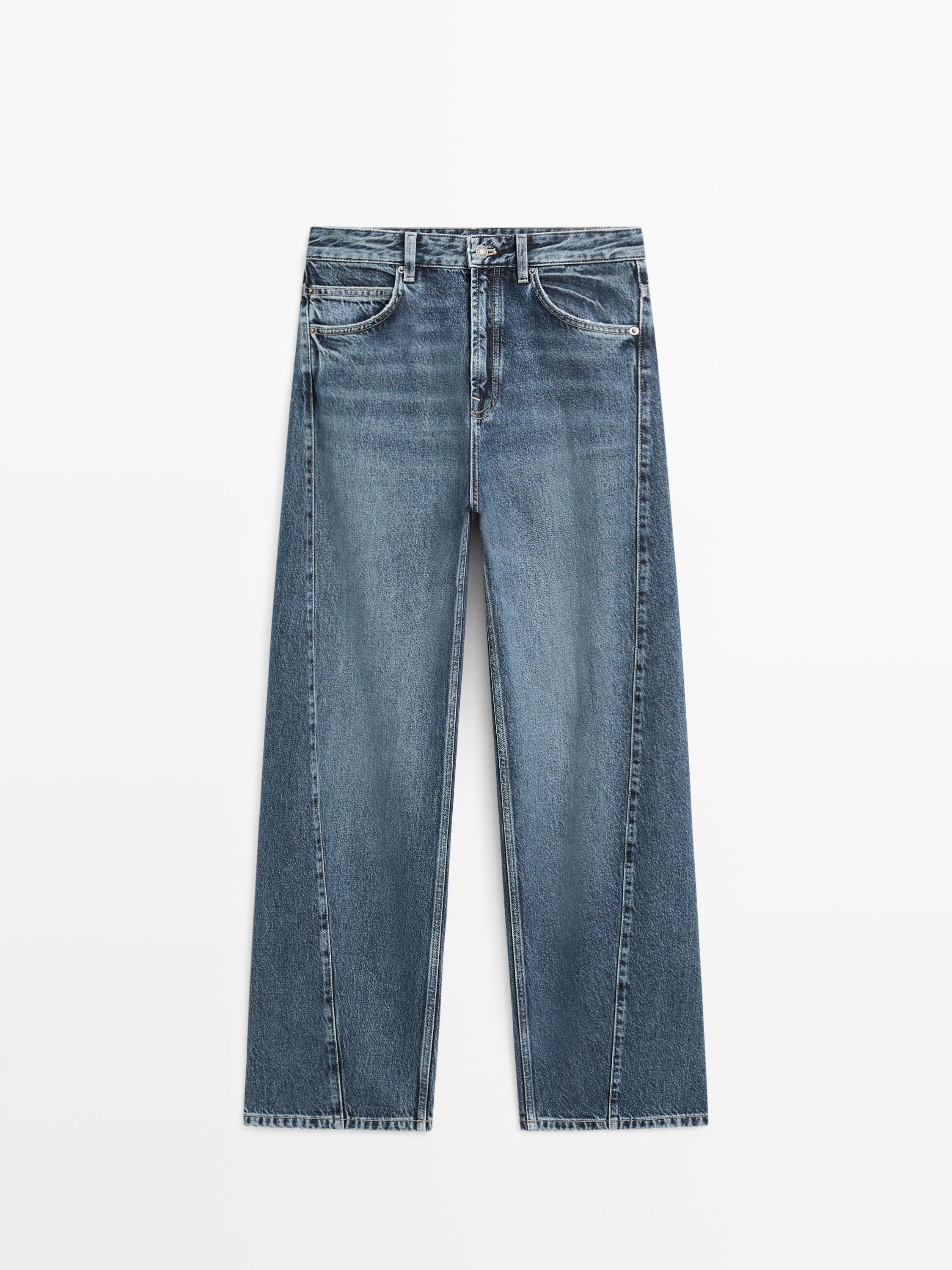 Barrel fit jeans | Massimo Dutti UK
