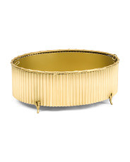 8x16x20 Brass Corrugated Cachepot Planter | Plants & Planters | Marshalls | Marshalls