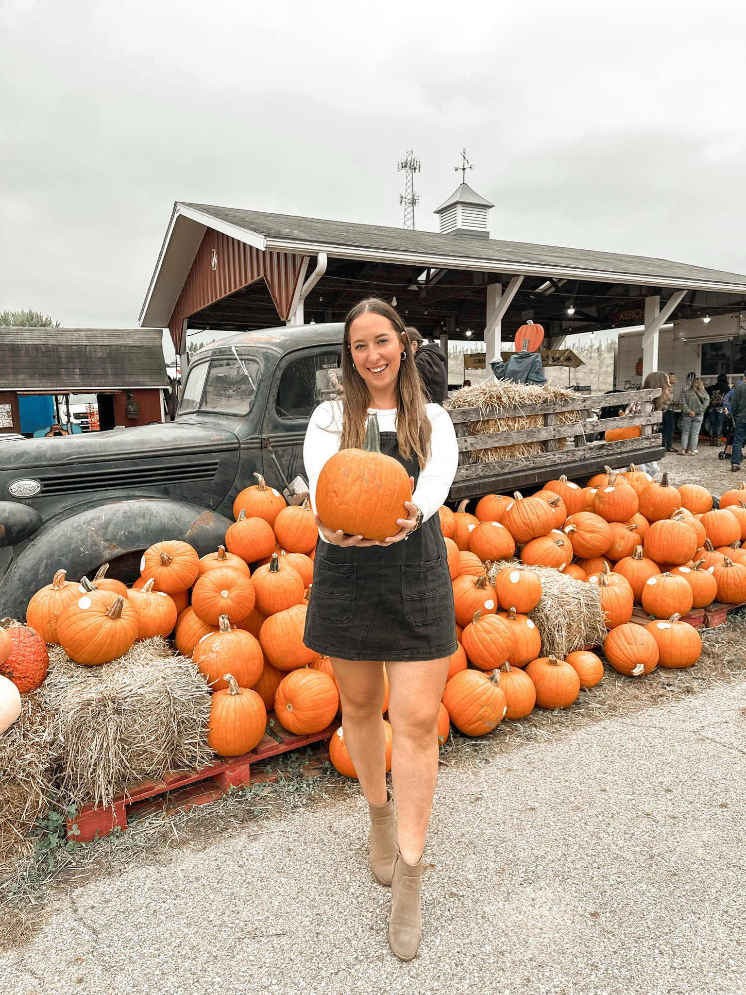 overall dress from amazon, cute pumpkin patch outfit, amazon fall outfit 

#LTKSeasonal #LTKFindsUnder50 #LTKHalloween