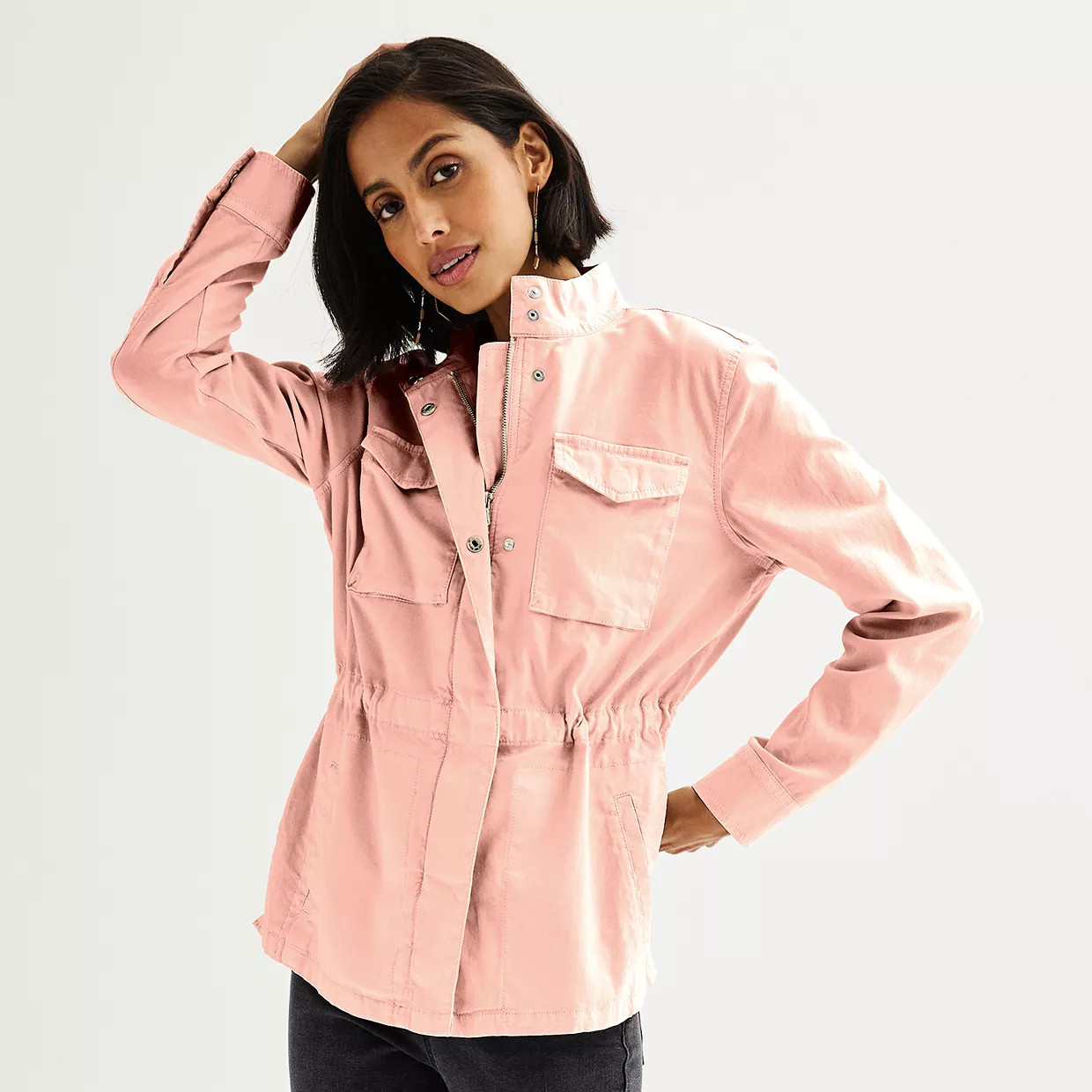 Women's Sonoma Goods For Life® Patch Pocket Utility Jacket | Kohl's