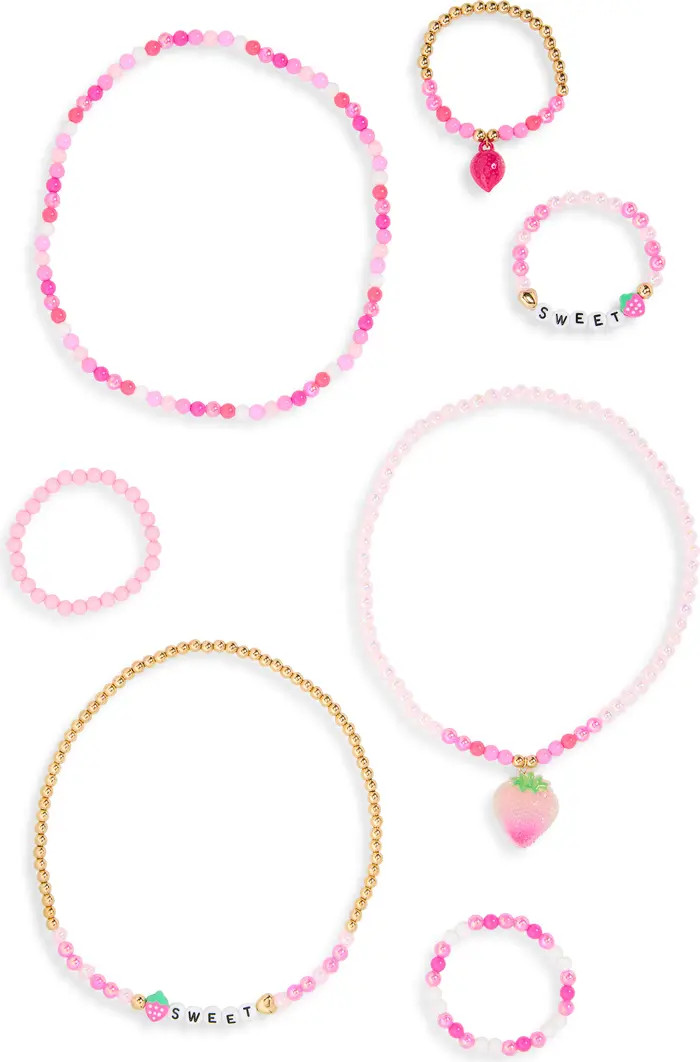 Kids' 7-Piece Bracelet & Necklace Set | Nordstrom