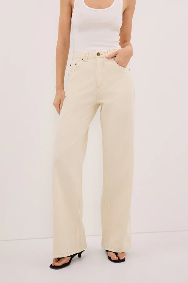 REAGAN 2.0 NATURAL SLOUCHY JEAN | DISSH