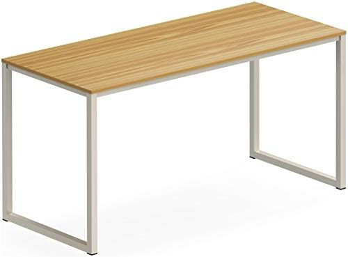 SHW Home Office 48-Inch Computer Desk, White/Oak | Amazon (US)