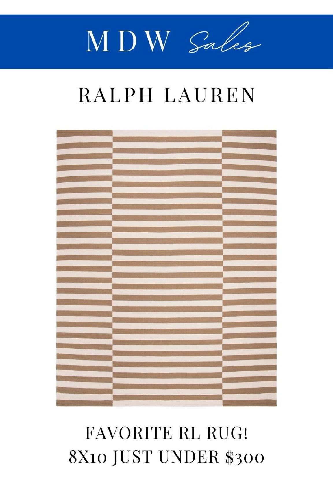 Cannot believe the price on these RL rugs! So many on the site right now. 

#LTKHome #LTKSaleAlert