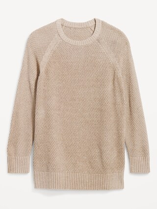 Textured Pullover Tunic Sweater for Women | Old Navy (US)