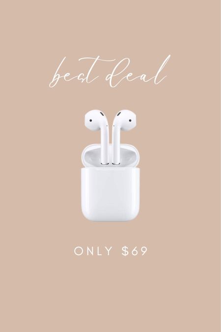 The best deal I’ve seen on airpods. Great gift idea for teens/ tweens. Ordered one of each of my kids. They were on their Christmas wish list. Walmarts Black Friday sale. 

#LTKsalealert #LTKGiftGuide #LTKHolidaySale