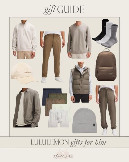 Lululemon holiday gift guide for him✨

#LTKGiftGuide