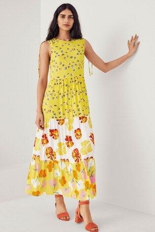 Mix/Caroline Issa Mix Print Floral Maxi Dress | Next UK