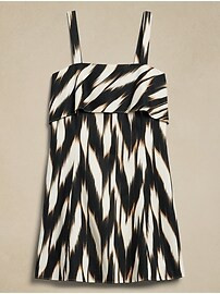 Linen-Blend Mini Dress | Banana Republic Factory