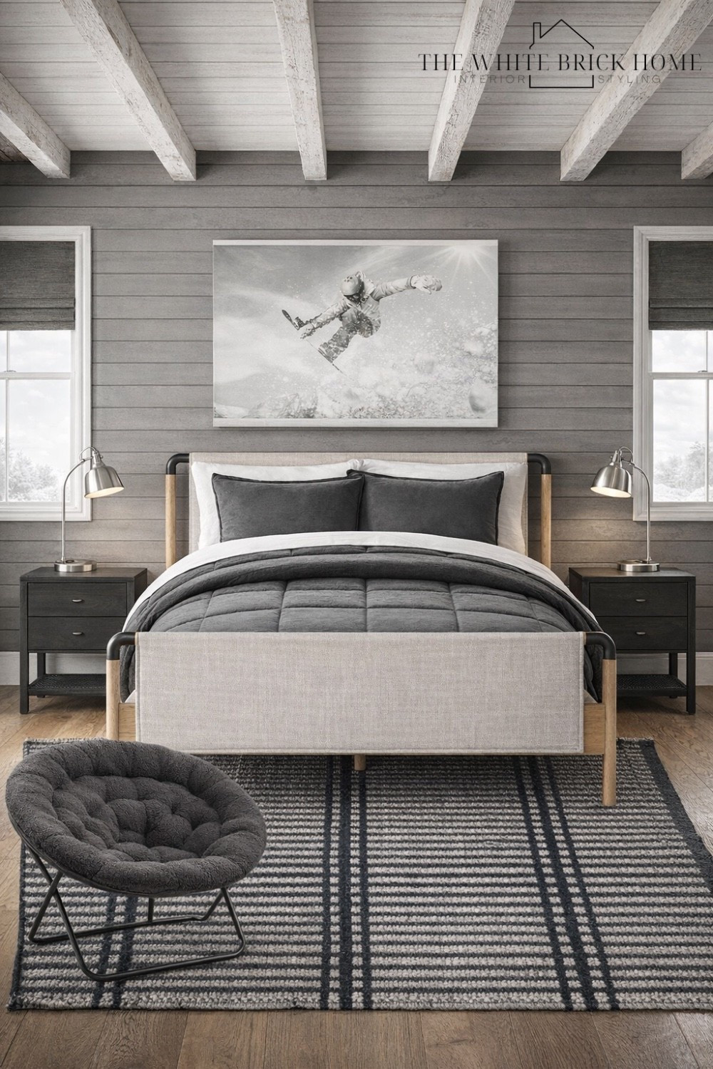I love this snowboard canvas for a statement above a bed or dresser - pair it a gray wall and moody accents, like this rug, for some added texture. 

🖤🖤

Teen bedroom, teen boy bedroom, bedroom, boys room, boys bedroom, kids room, kids bedroom, boys room rug, boys room bed, boys room bedding, boys room lighting, boys room nightstand, boys room rug, boys room bed, boys room furniture, boys room design, boys room mountain, mountain bedroom, boys room bedding, Wayfair, Amazon, pottery barn teen 


#LTKHome #LTKSaleAlert #LTKKids
