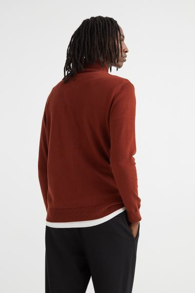 Slim Fit Fine-knit Turtleneck Sweater | H&M (US + CA)