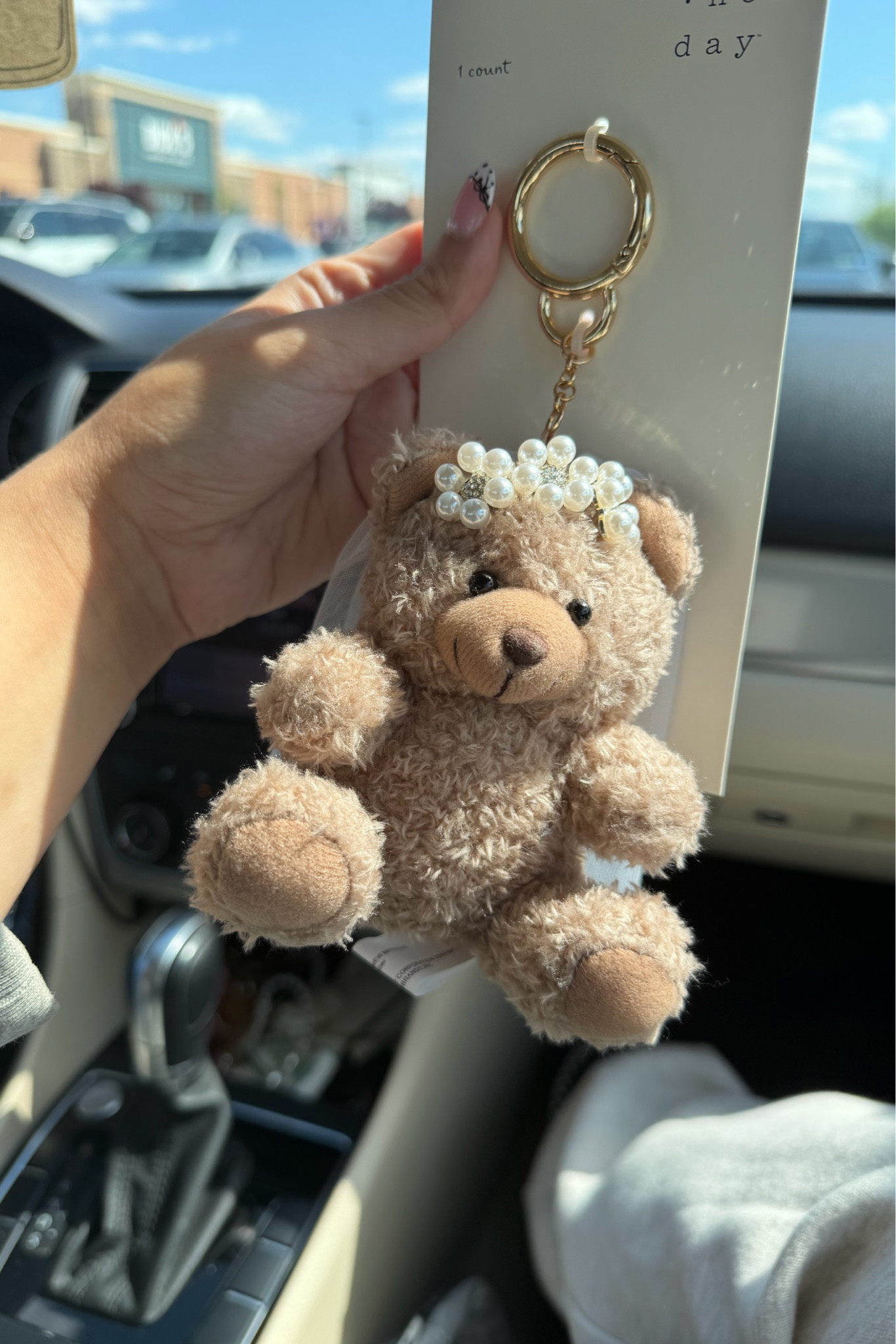 The cutest teddy bear bridal keychain that is now 20% off at Target!  

#LTKWedding #LTKSaleAlert