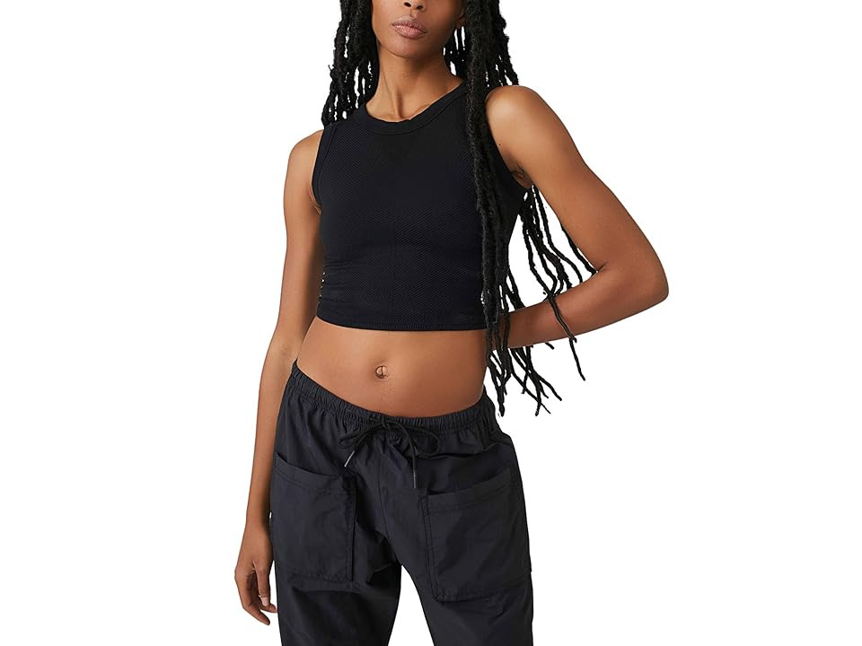 FP Movement Free Throw Muscle Tank Top Women's Clothing Black : XS-SM (Women's 0-6), Elastane/Nylon | Zappos