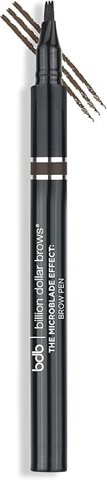 bdb Microblade Effect: Brow Pen - Waterproof, Smudge-Proof, Long Lasting, Taupe | Amazon (US)