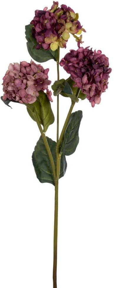 Vickerman 33" Mauve Artificial Hydrangea Spray with Three Flower Heads, 2 per bag. | Amazon (US)