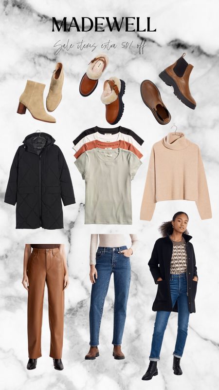Madewell 50% of sale items with code “GOODMOOD”, boots, jackets, end of season sale

#LTKworkwear #LTKsalealert #LTKstyletip